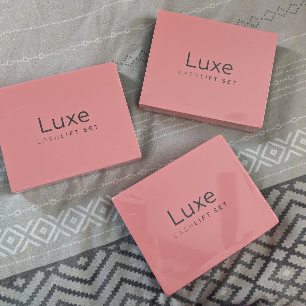 BRAND NEW Luxe Lashes lash Lift set.
